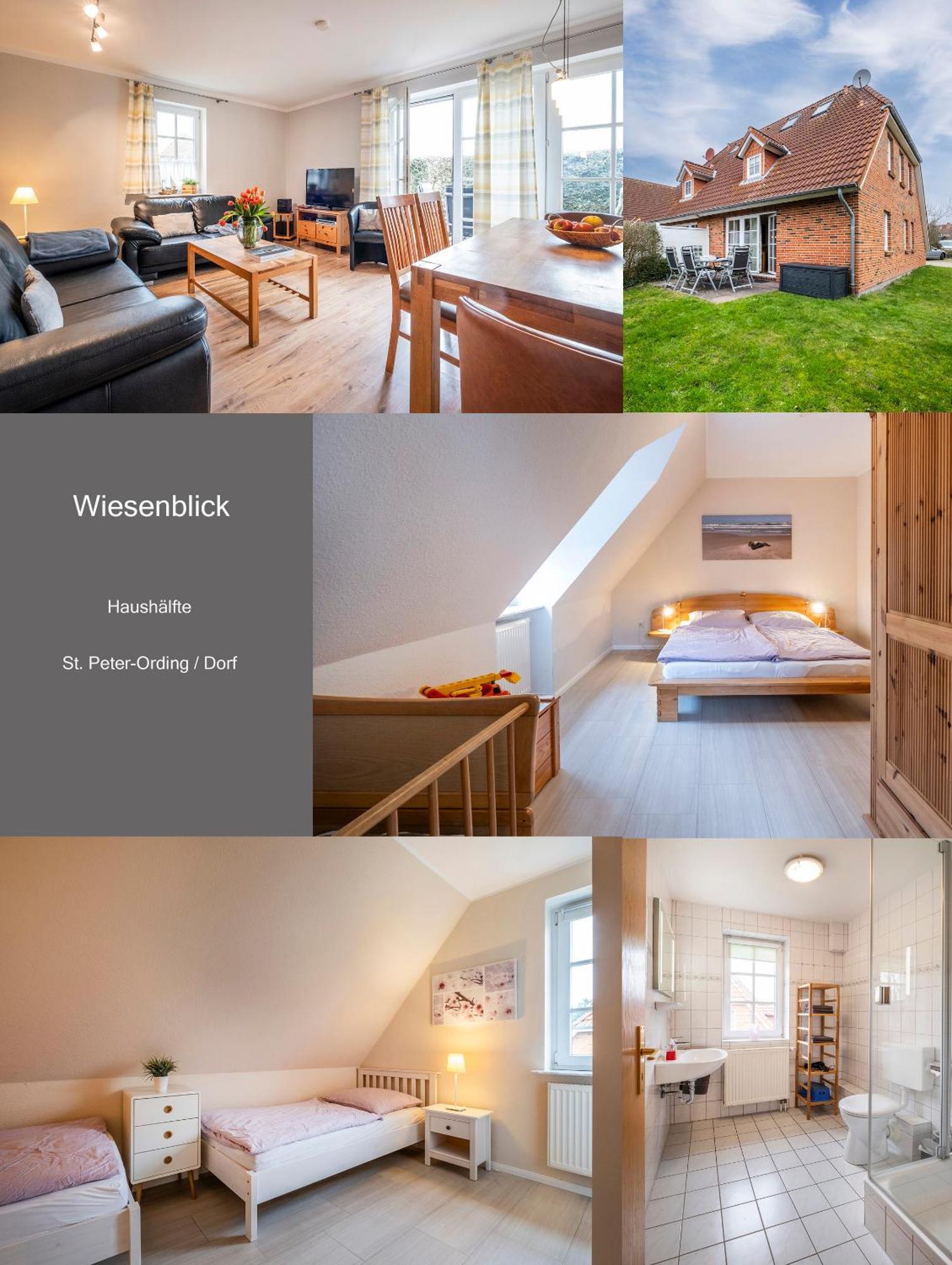 Ferienhaus Wiesenblick, Familie Creutz Sankt Peter-Ording Eksteriør billede